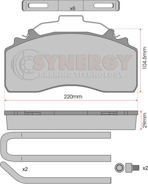 Valeo 882487 - Bremžu uzliku kompl., Disku bremzes www.autospares.lv