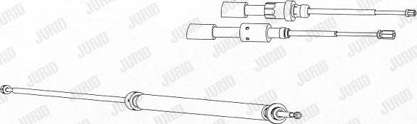 Jurid 433030J - Trose, Stāvbremžu sistēma www.autospares.lv