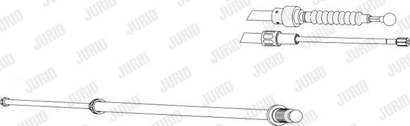 Jurid 432943J - Trose, Stāvbremžu sistēma autospares.lv