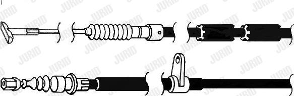 Jurid 432894J - Trose, Stāvbremžu sistēma www.autospares.lv