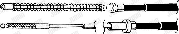 Jurid 432834J - Trose, Stāvbremžu sistēma www.autospares.lv