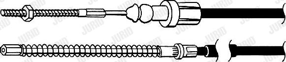 Jurid 432726J - Trose, Stāvbremžu sistēma www.autospares.lv