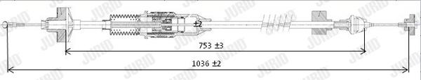 Jurid 422724J - Trose, Sajūga pievads www.autospares.lv