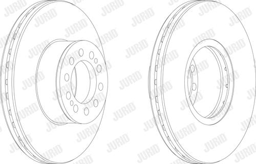 Jurid 569134J - Brake Disc www.autospares.lv