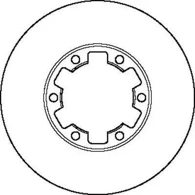 Jurid 561998J - Bremžu diski www.autospares.lv