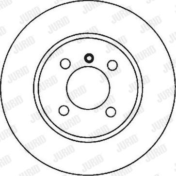 Jurid 561981JC-1 - Bremžu diski www.autospares.lv