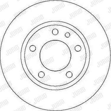 Jurid 561988J - Bremžu diski www.autospares.lv