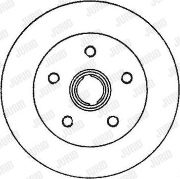 Jurid 561982JC - Bremžu diski www.autospares.lv