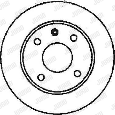 Jurid 561448JC-1 - Bremžu diski www.autospares.lv