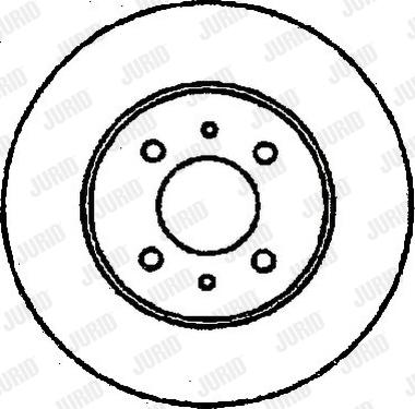 Jurid 561468J - Brake Disc www.autospares.lv