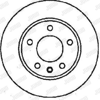 Jurid 561407J - Bremžu diski autospares.lv