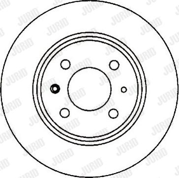 Jurid 561418J - Bremžu diski www.autospares.lv