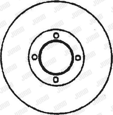 Jurid 561435J - Bremžu diski www.autospares.lv