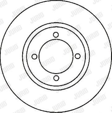 Jurid 561430J - Bremžu diski www.autospares.lv