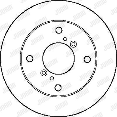 Jurid 561426J - Bremžu diski www.autospares.lv