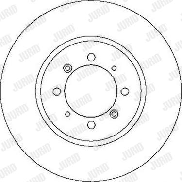 Jurid 561474J - Bremžu diski www.autospares.lv