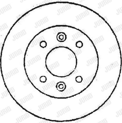 Jurid 561594J - Bremžu diski www.autospares.lv