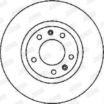 Jurid 561596J - Bremžu diski autospares.lv