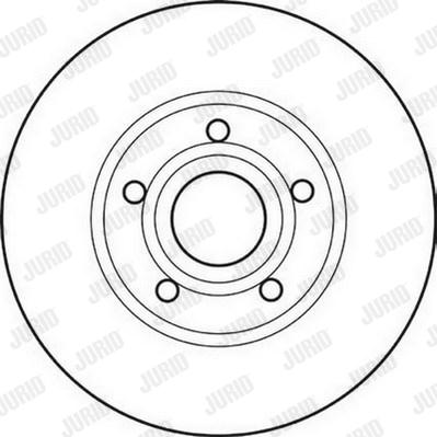 Jurid 561547J - Bremžu diski www.autospares.lv