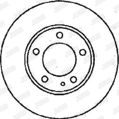 Jurid 561550JC-1 - Bremžu diski autospares.lv