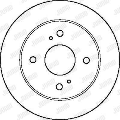 Jurid 561515J - Bremžu diski www.autospares.lv