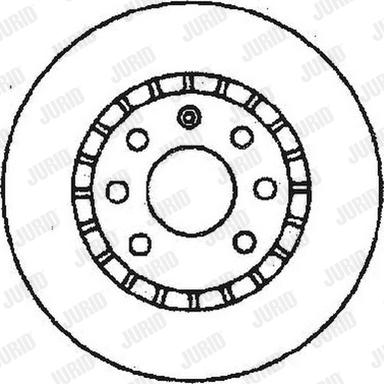 Jurid 561588J-1 - Bremžu diski autospares.lv