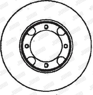 Jurid 561521J - Bremžu diski autospares.lv