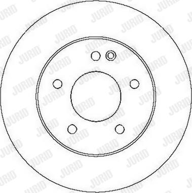 Jurid 561696J-1 - Bremžu diski www.autospares.lv