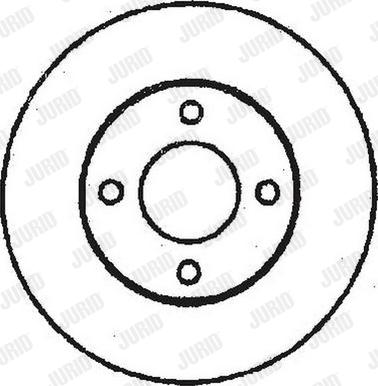 Jurid 561690J - Bremžu diski www.autospares.lv