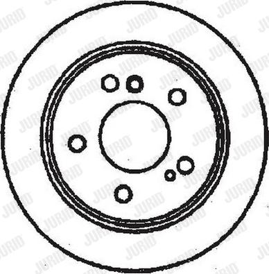 Jurid 561698J-1 - Bremžu diski autospares.lv