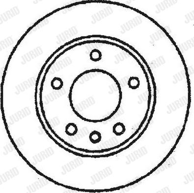 Jurid 561652J - Bremžu diski autospares.lv