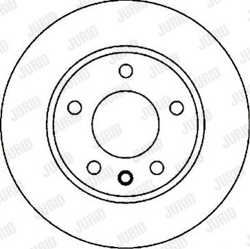 Jurid 561669J - Bremžu diski www.autospares.lv