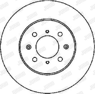 Jurid 561630J - Brake Disc www.autospares.lv