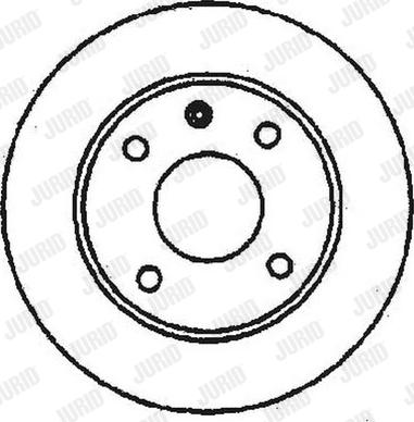 Jurid 561087J-1 - Brake Disc www.autospares.lv