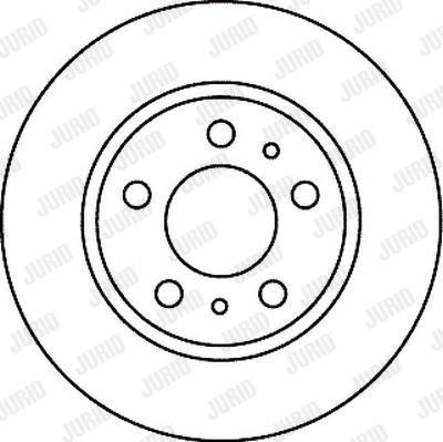 Jurid 561027J - Brake Disc www.autospares.lv