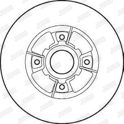 Jurid 561868J - Bremžu diski autospares.lv