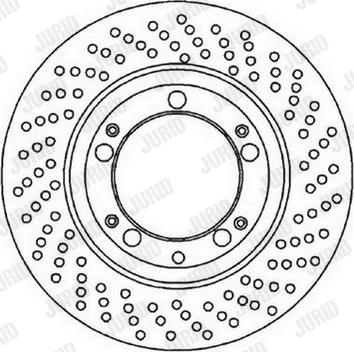 Jurid 561803J - Bremžu diski www.autospares.lv