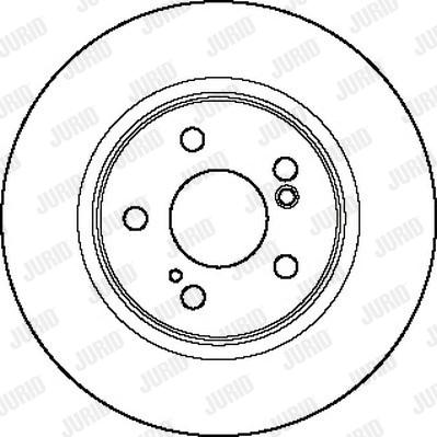 Jurid 561879J - Bremžu diski www.autospares.lv