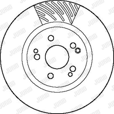 Jurid 561878J - Bremžu diski www.autospares.lv