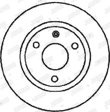 Jurid 561359J - Bremžu diski www.autospares.lv