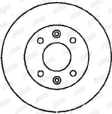 Jurid 561364JC-1 - Тормозной диск www.autospares.lv