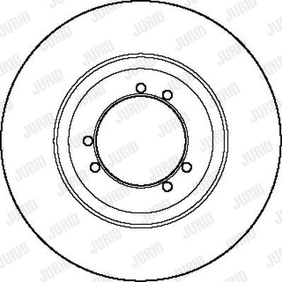 Jurid 561365J - Bremžu diski www.autospares.lv