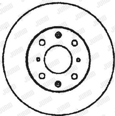 Jurid 561383JC-1 - Bremžu diski www.autospares.lv