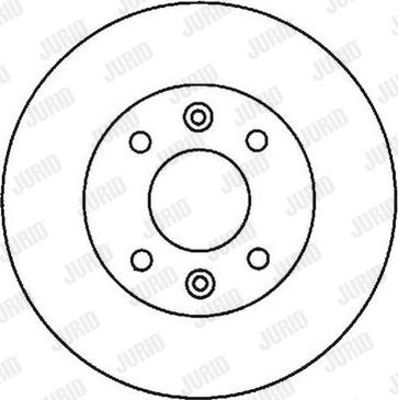 Jurid 561336JC-1 - Bremžu diski www.autospares.lv