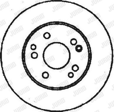 Jurid 561333J-1 - Bremžu diski autospares.lv