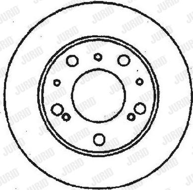 Jurid 561321J - Bremžu diski autospares.lv