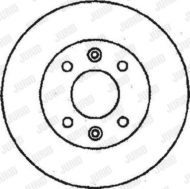 Jurid 561235JC-1 - Bremžu diski www.autospares.lv