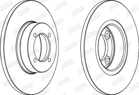 Jurid 561228J - Bremžu diski autospares.lv