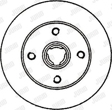 Jurid 561274J - Bremžu diski autospares.lv