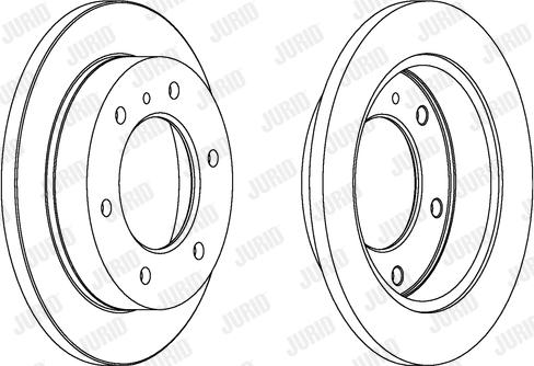 Jurid 561748J - Bremžu diski autospares.lv